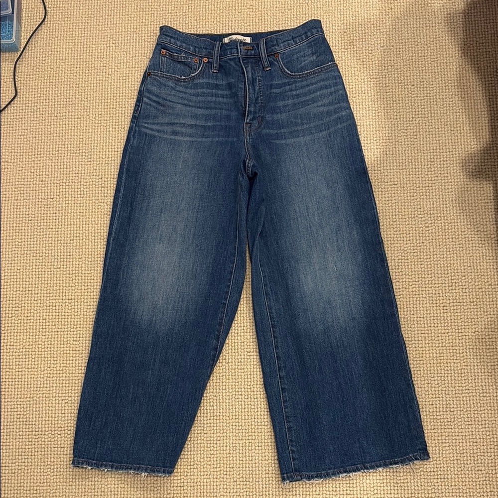 Madewell Blue Flare & Wide Leg Jeans
